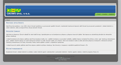 Desktop Screenshot of crows.cz